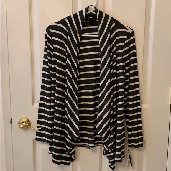 AB Studio striped cardi wrap - Picture 3 of 5